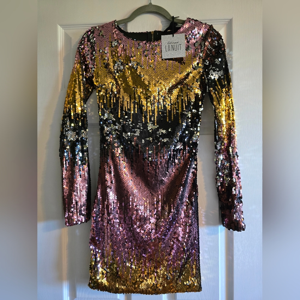 Sequin Multicolor Dress
